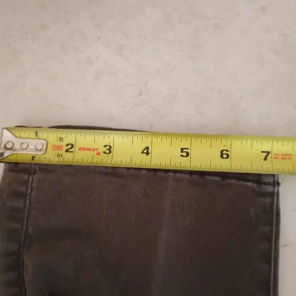 Weatherproof Utility Cargo Pants Mens 32x29 (actual) Olive Green Straight Leg